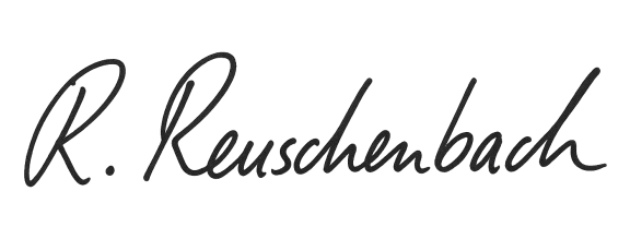 Unterschrift René Reuschenbach
