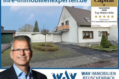 WALBERBERG: Einfamilienhaus mit großem Garten oder zusätzlichem Baugrundstück